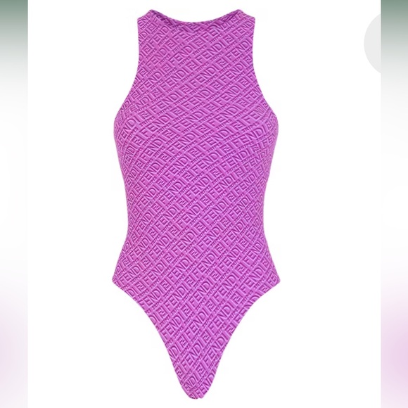 FENDI x SKIMS highneck bodysuit